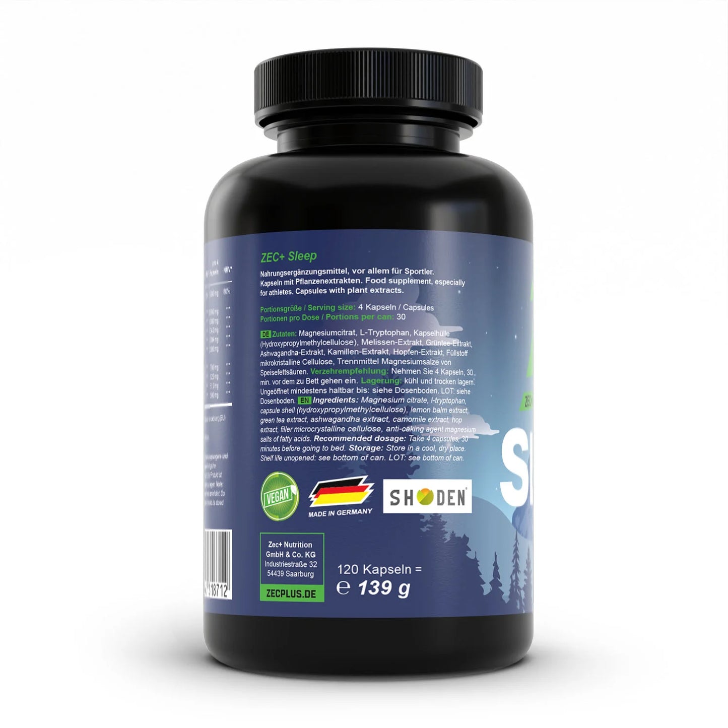 Zec+ Sleep 120 Kapseln