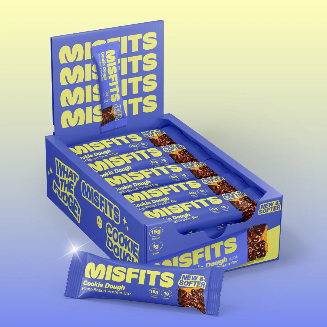 Misfits Vegan Soft Protein Bar 15x50g