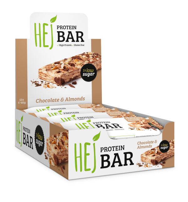 HEJ Protein Bar Proteinriegel Box 12x60g