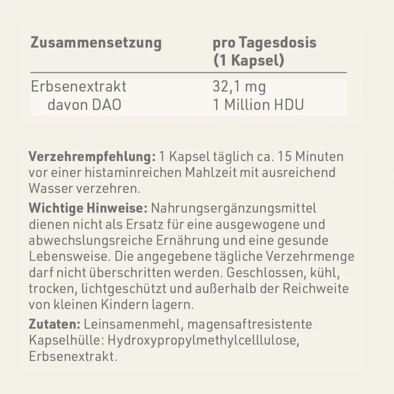 Dynamik Plus DAO Forte 60 Kapseln