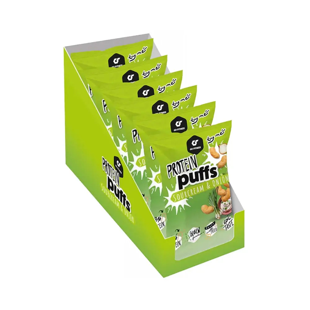 Go Fitness Protein Puffs 12x50g