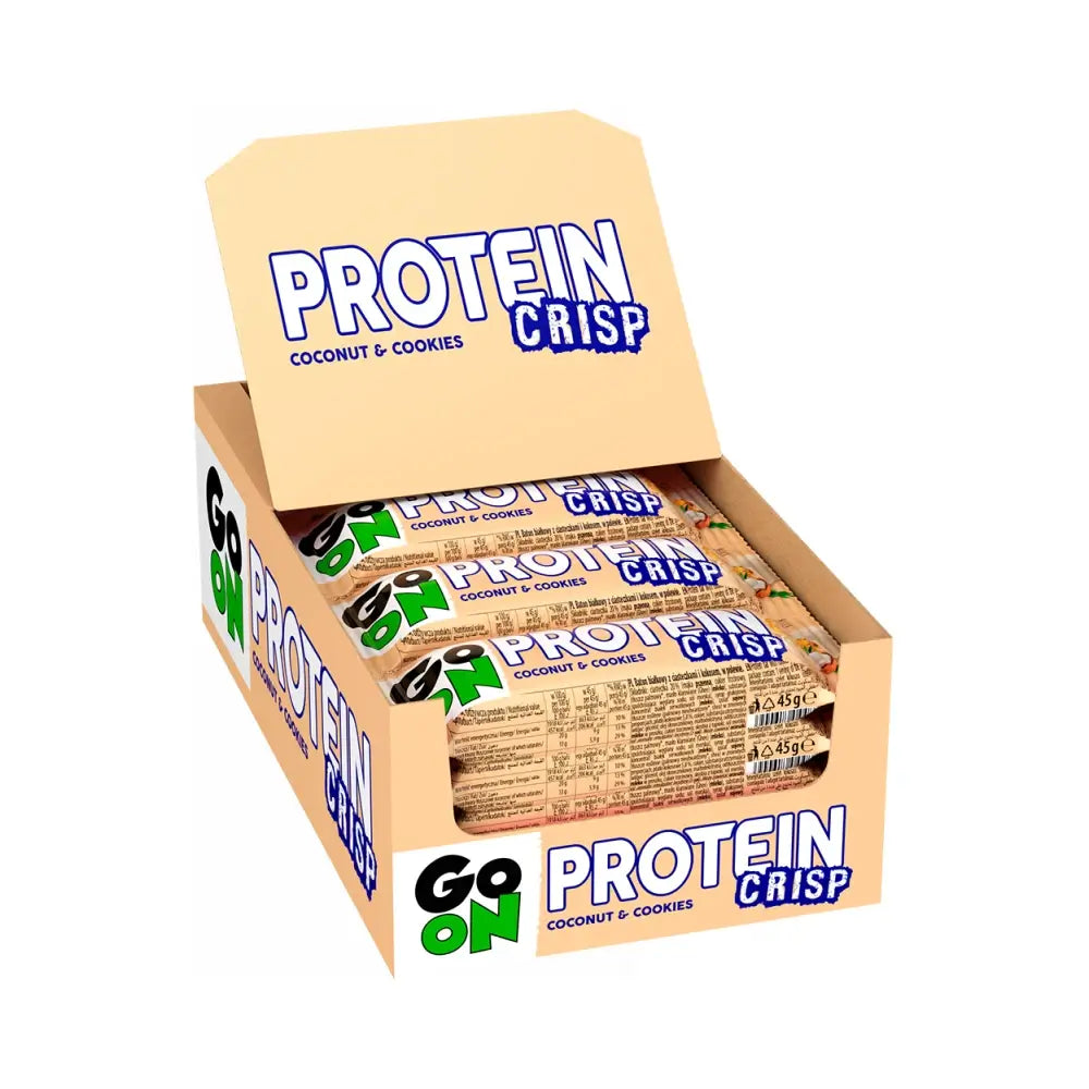 Go On Nutrition Protein Crisp Bar 24x45g