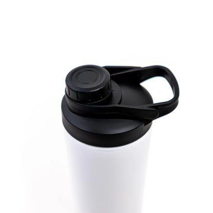 PROTEIN DU BRAUCHST Edelstahl Shaker