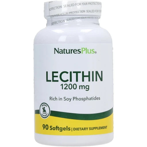 Natures Plus Lecithin 1200mg 90 Softgels