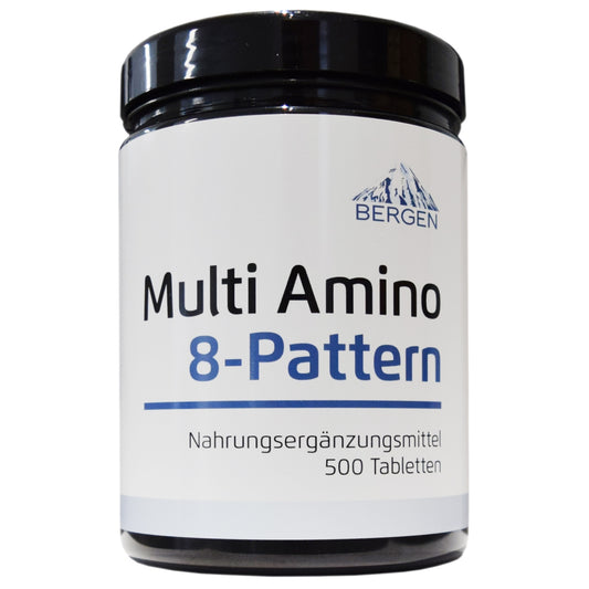 Bergen Multi Amino 8-Pattern 500 Tabletten