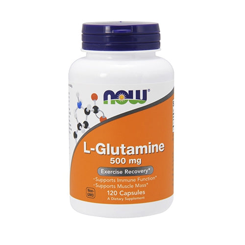 NOW Foods L-Glutamine 120 Kapseln