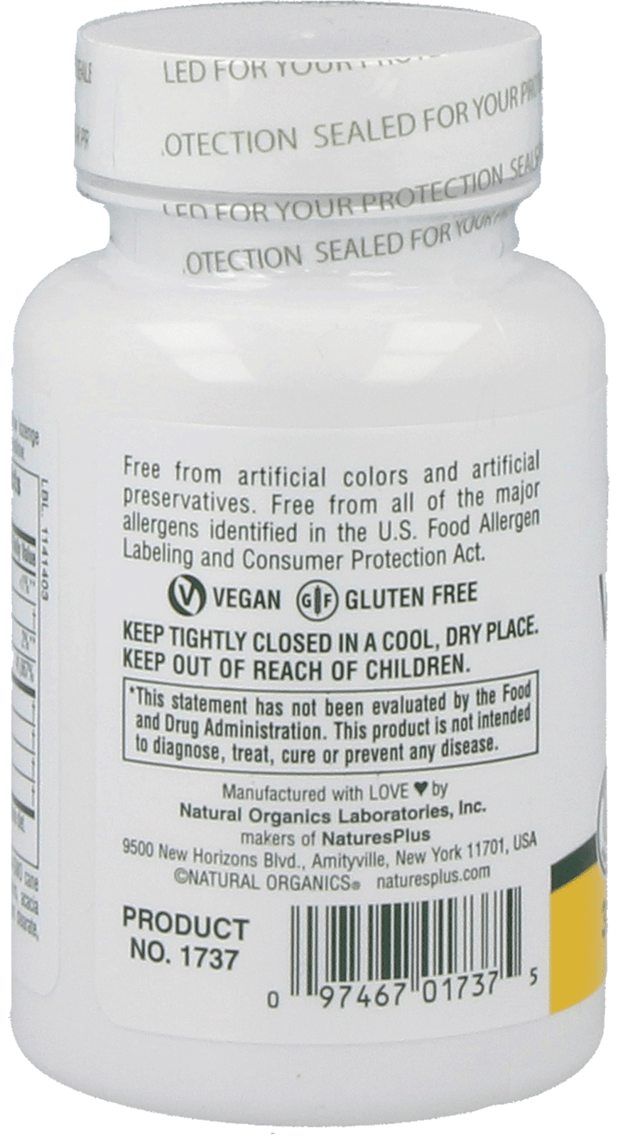 Natures Plus Vitamin B12 - 30 Lutschtabletten