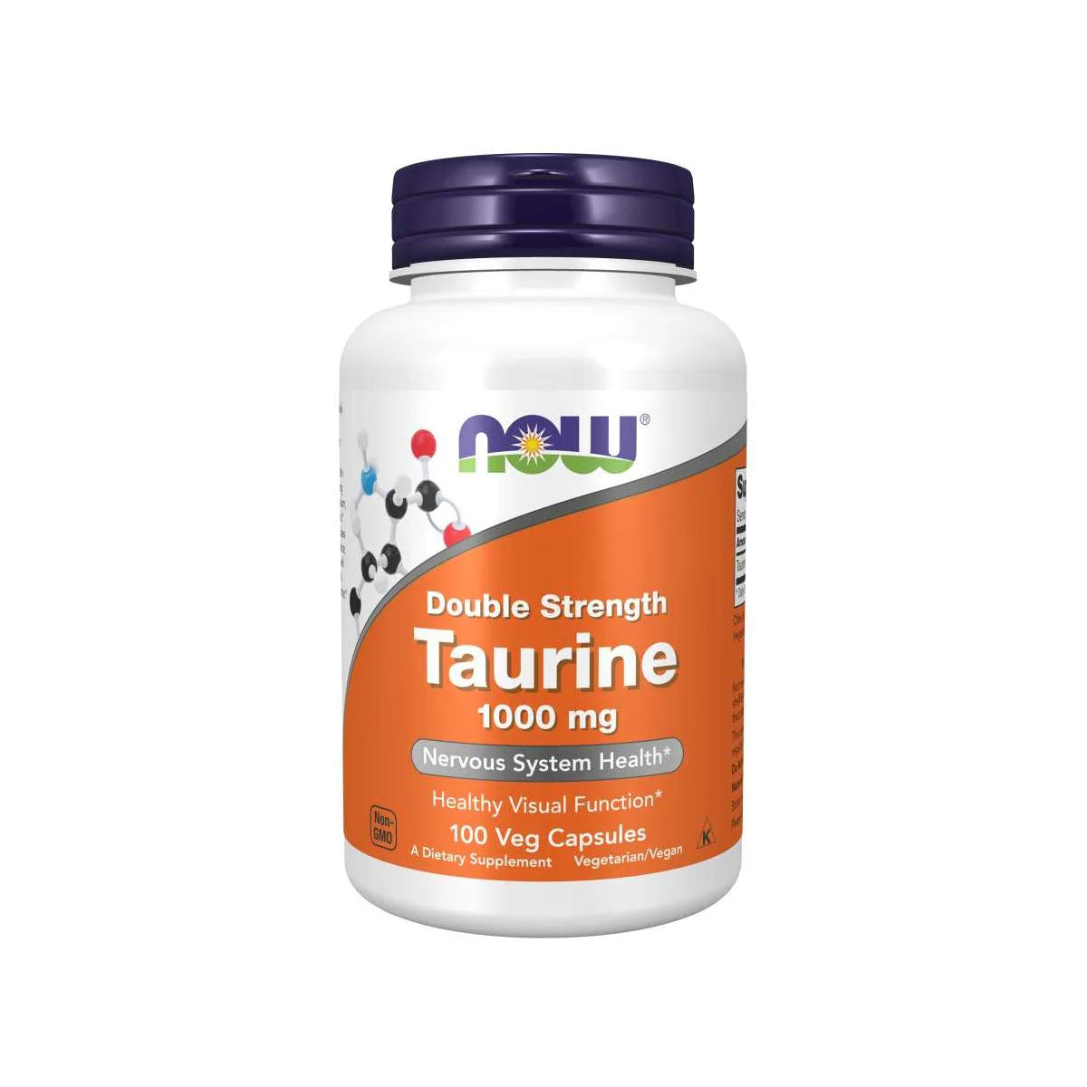 NOW Foods Taurine 1000mg 100 Kapseln