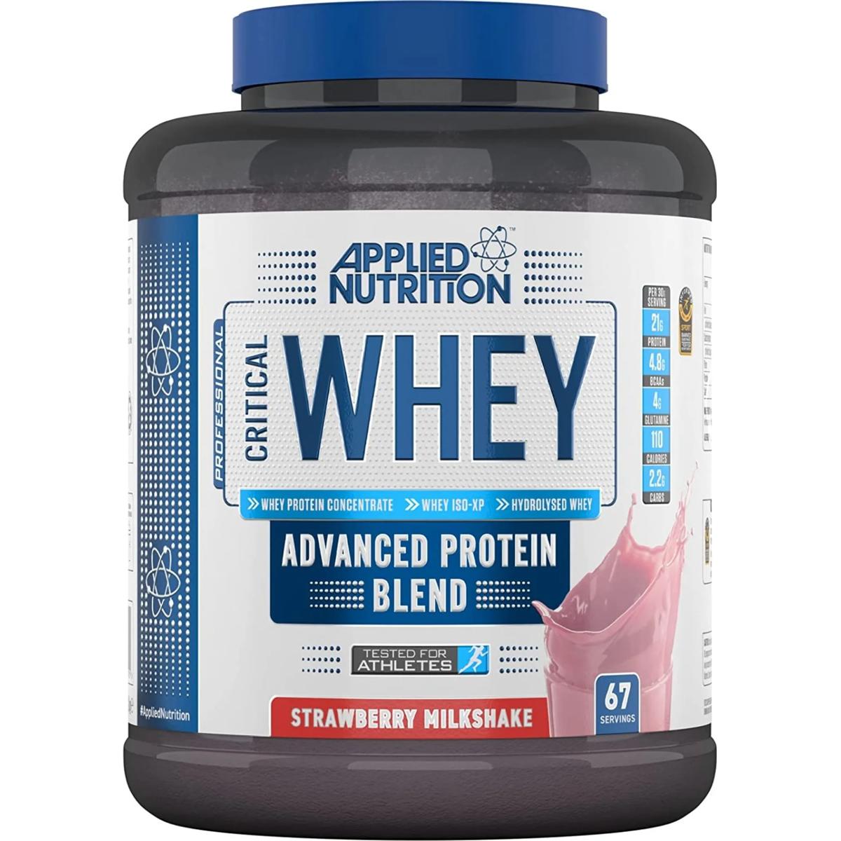 Applied Nutrition Critical Whey Protein Powder 2000g Dose