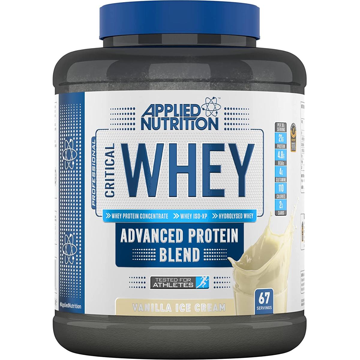 Applied Nutrition Critical Whey Protein Powder 2000g Dose