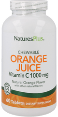 Natures Plus Vitamin C Lutschtabletten Orange 60 Stück