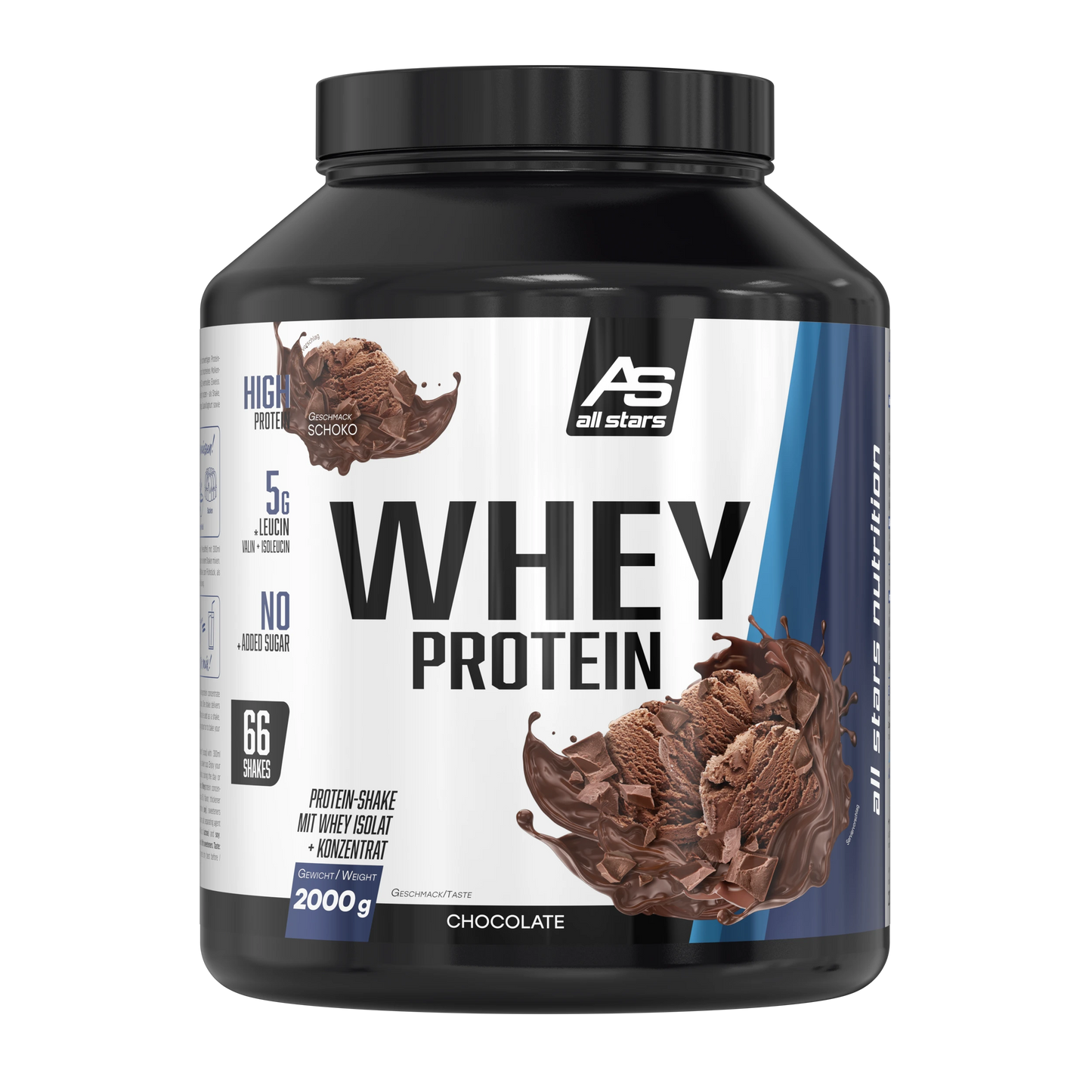 ALL STARS Whey Protein 2000g Dose