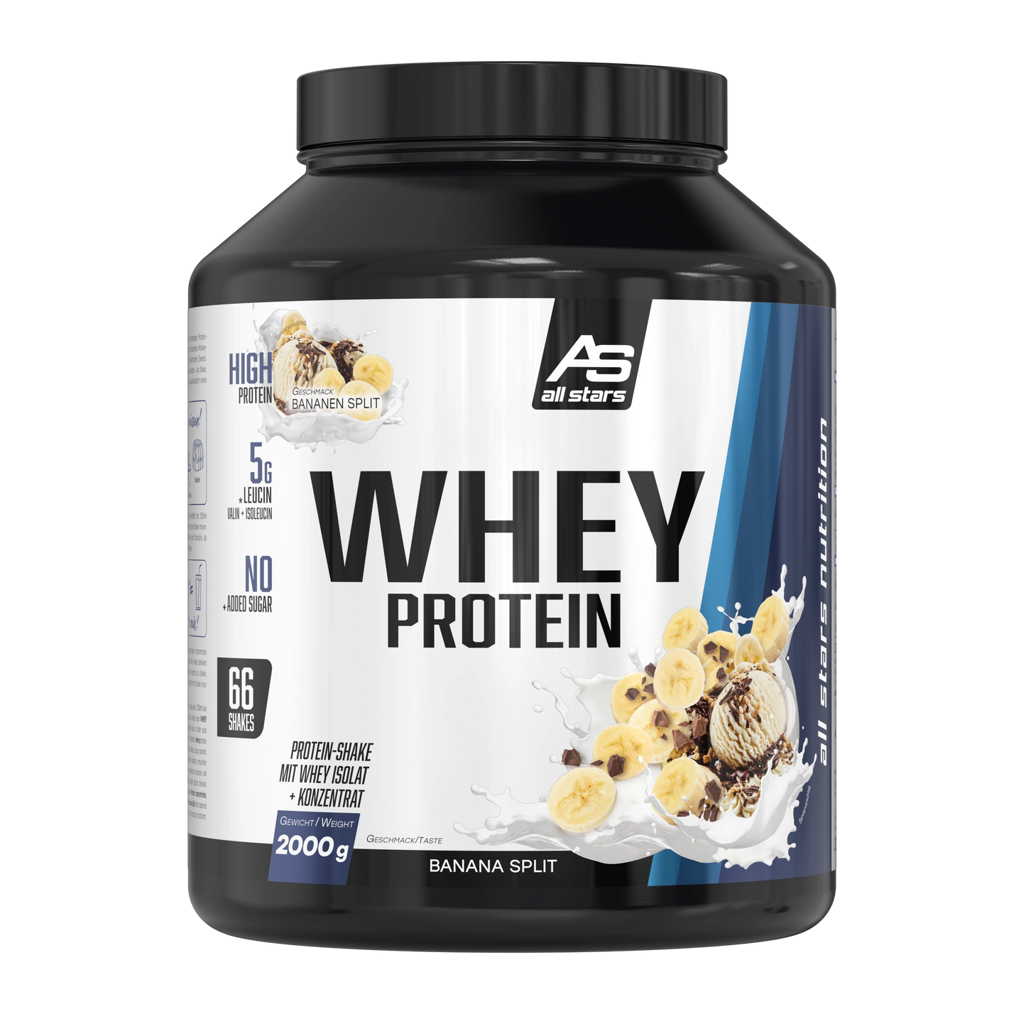 ALL STARS Whey Protein 2000g Dose