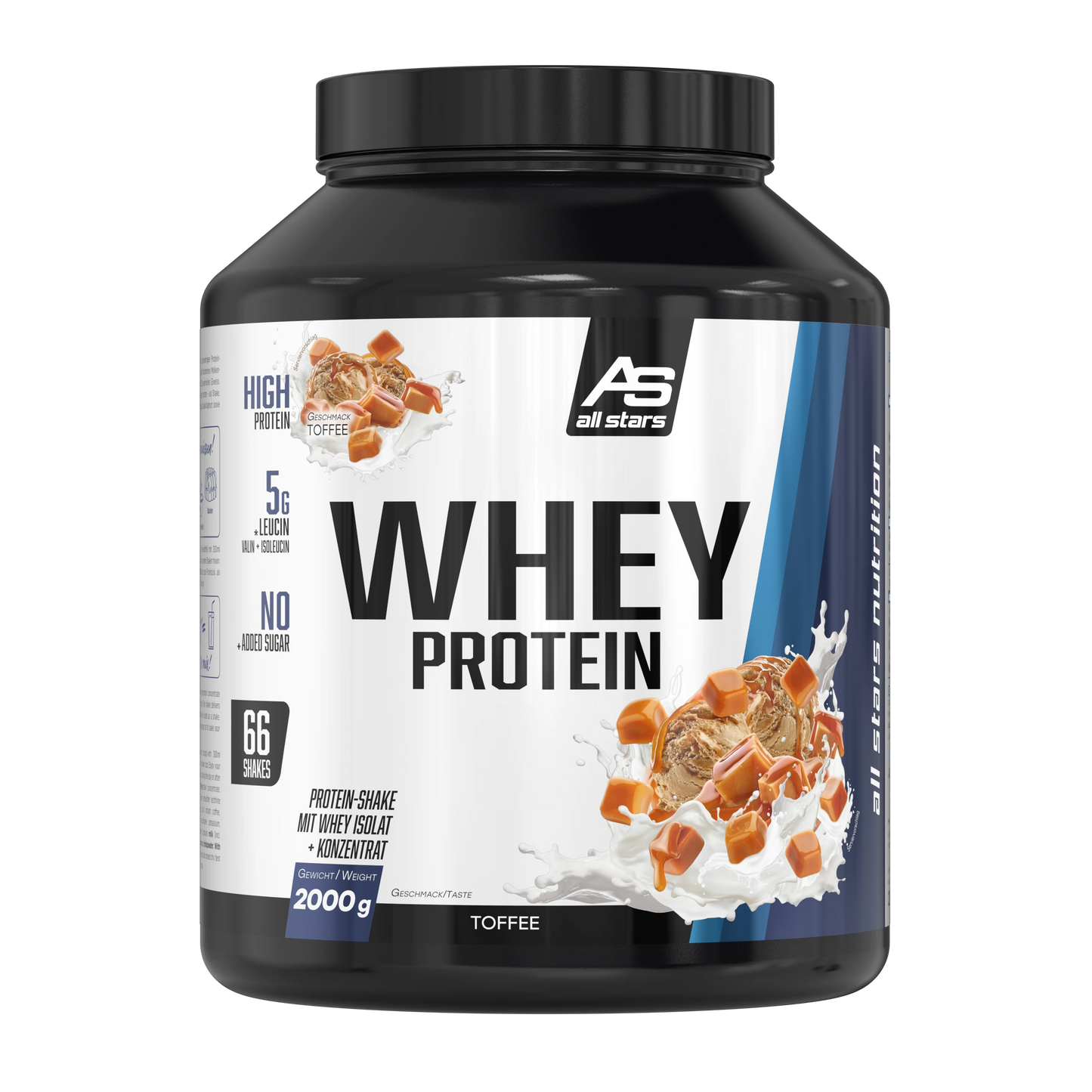 ALL STARS Whey Protein 2000g Dose