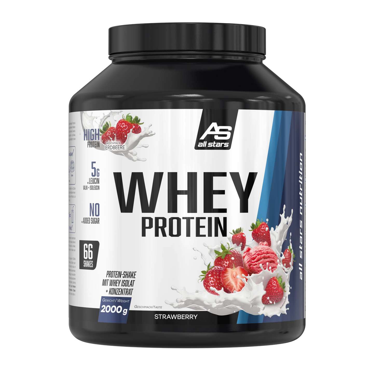 ALL STARS Whey Protein 2000g Dose