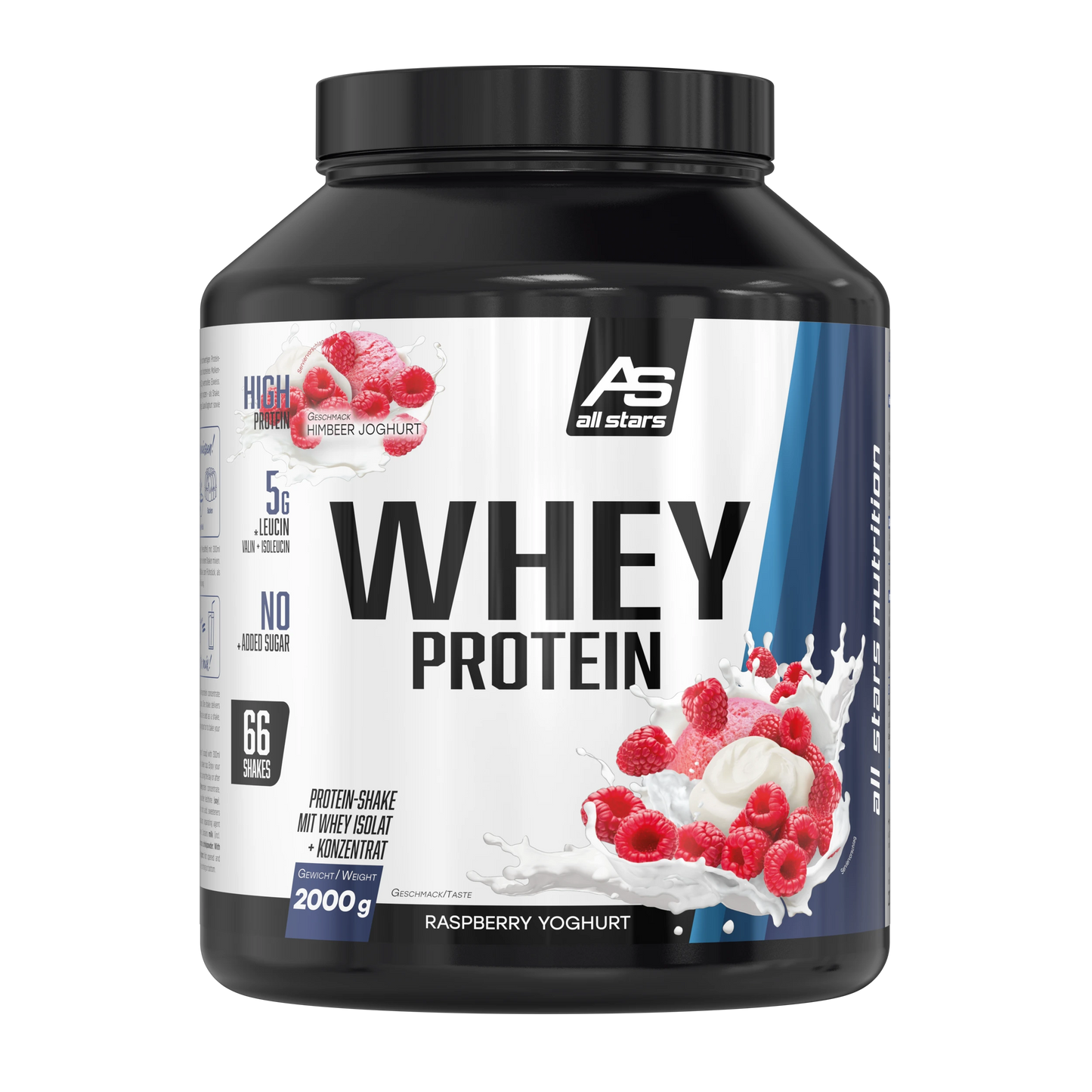 ALL STARS Whey Protein 2000g Dose