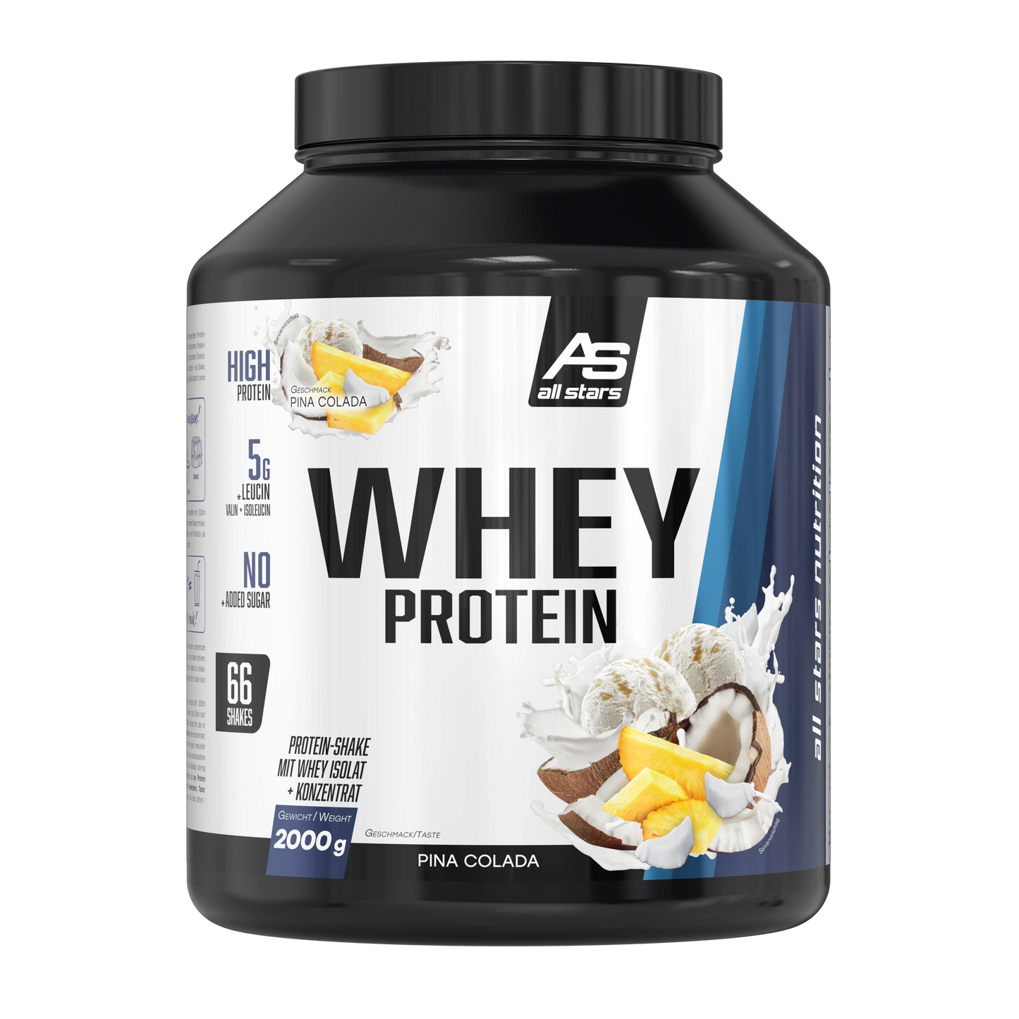 ALL STARS Whey Protein 2000g Dose