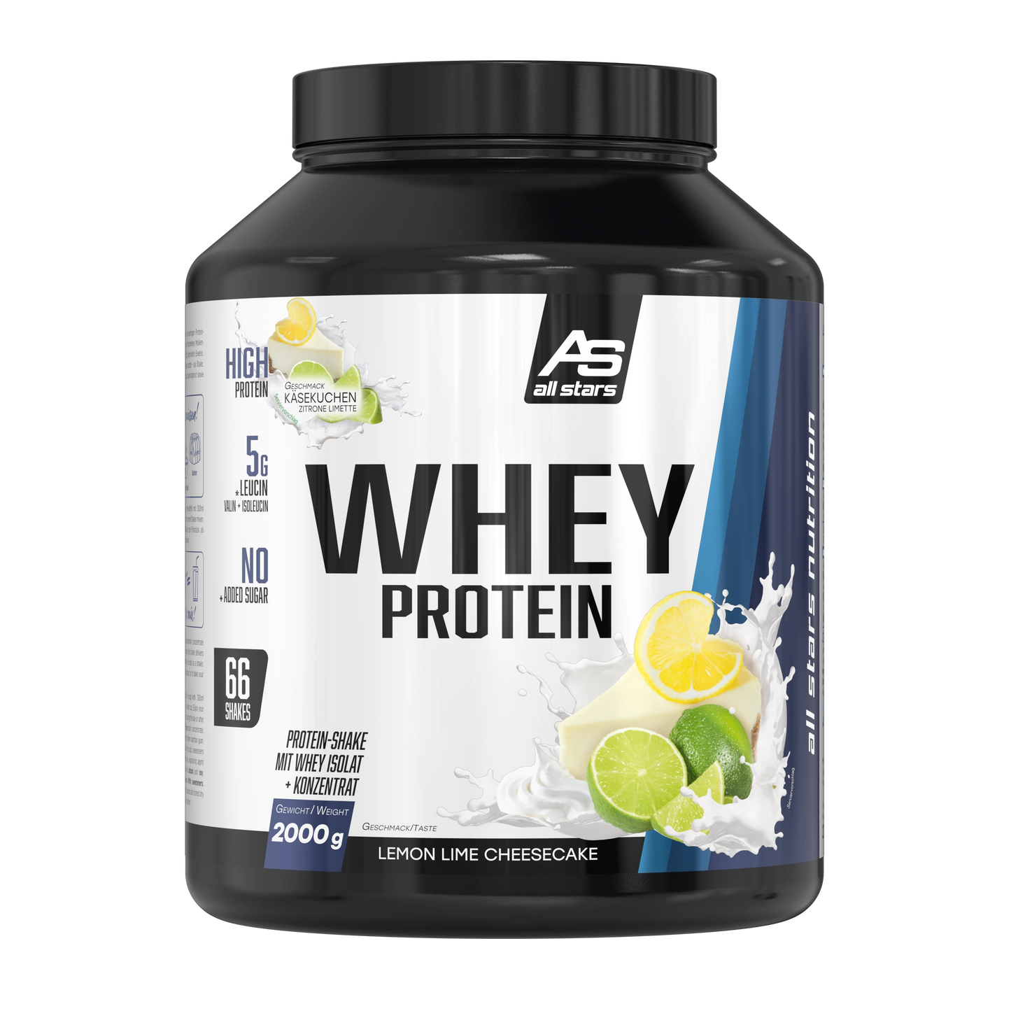 ALL STARS Whey Protein 2000g Dose