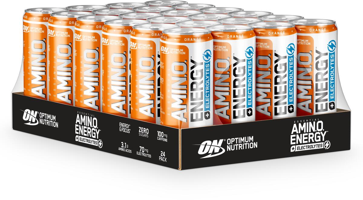 Optimum Nutrition Amino Energy + Electrolytes RTD 24x250ml