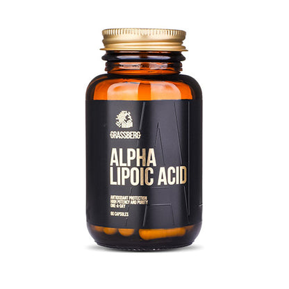 Grassberg Alpha Lipoic Acid Alpha Liponsäure 60 Kapseln