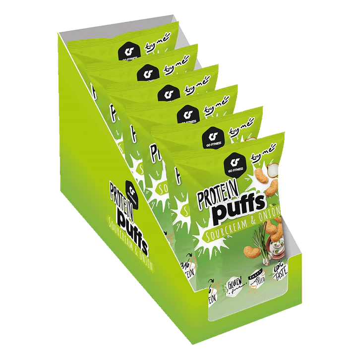 Go Fitness Protein Puffs 6x50g