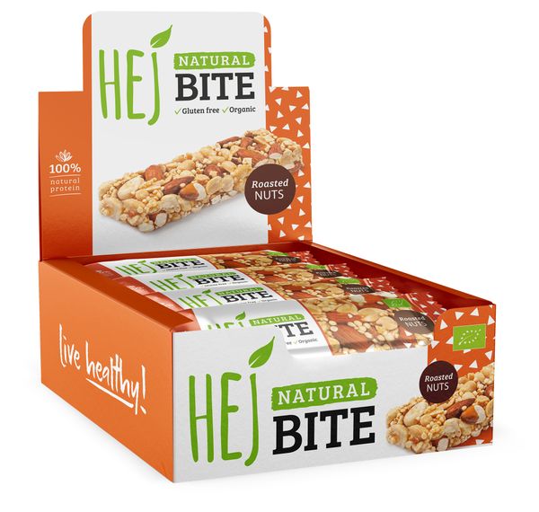 HEJ Natural Bite Organic (12x40g)