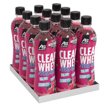 ALL STARS Clear Whey Isolate Drink - 12 Flaschen im Tray (12x500ml)