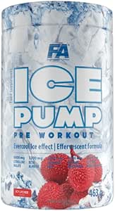 FA Nutrition Ice Pump Pre-Workout Booster 463 g Dose