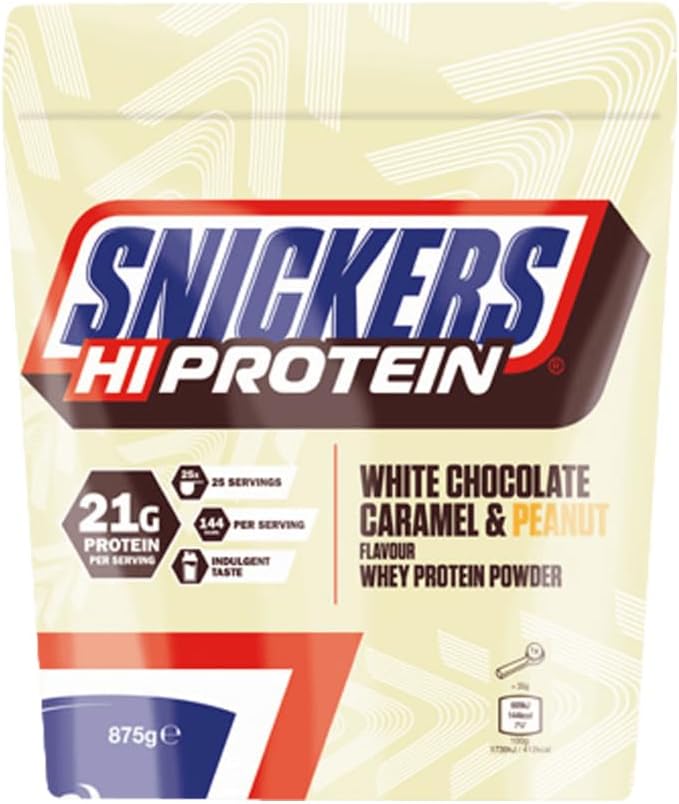 Snickers White Chocolate Hi Protein Pulver