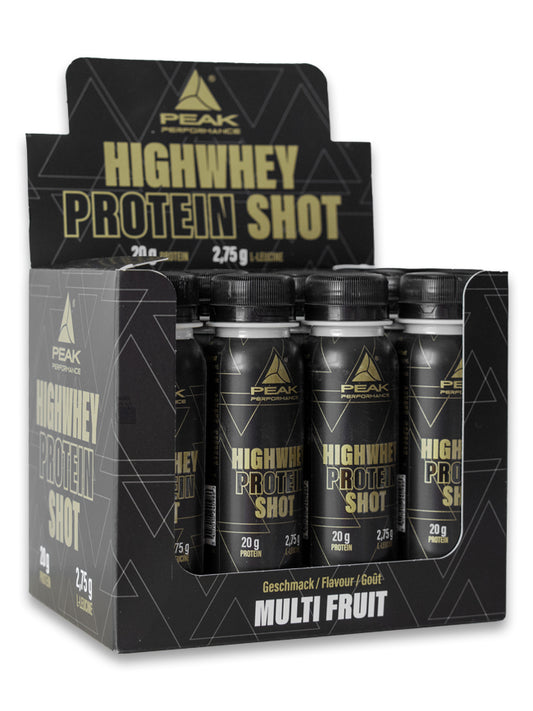 Peak HighWhey Protein Shot Multi Fruit 12x100ml
