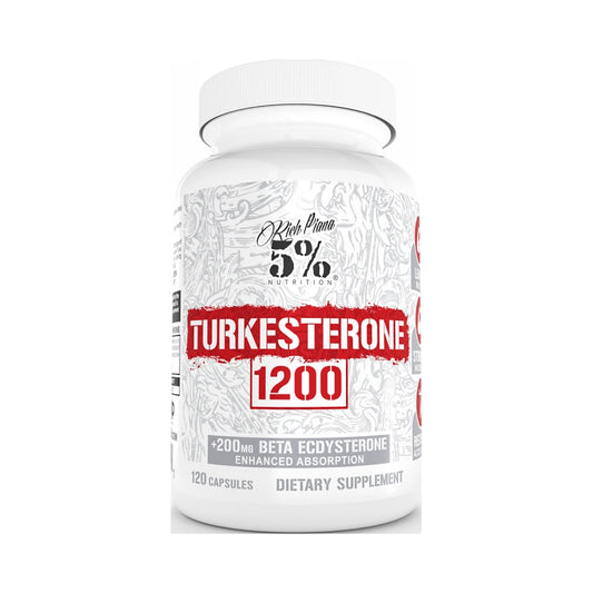 Rich Piana 5%Nutrition Turkesterone 1200, 120 Kapseln