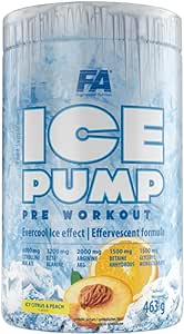 FA Nutrition Ice Pump Pre-Workout Booster 463 g Dose