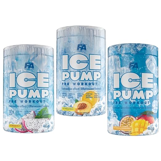 FA Nutrition Ice Pump Pre-Workout Booster 463 g Dose