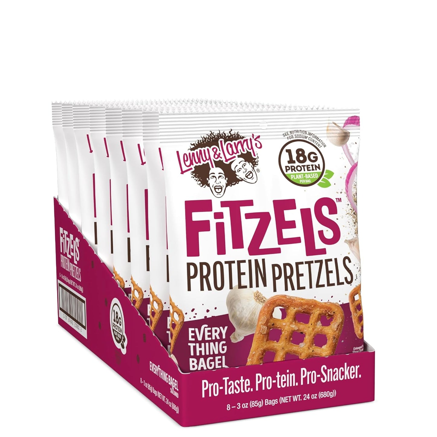 Fitzels Protein Brezel Pretzels Box (8x85g)