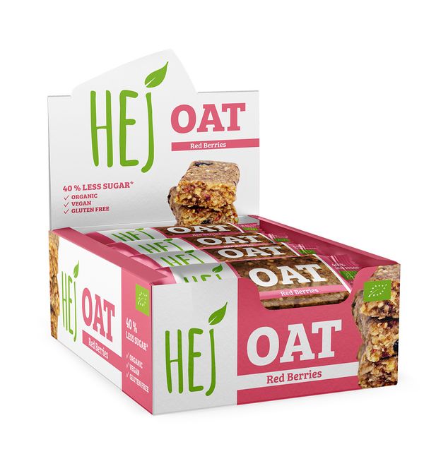 HEJ Oat Bar Haferriegel Box (12x45g)