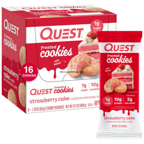 Quest Nutrition Protein Frosted Cookies 8x25g