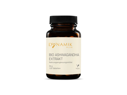 Dynamik Plus BIO ASHWAGANDHA EXTRAKT 120 Tabletten