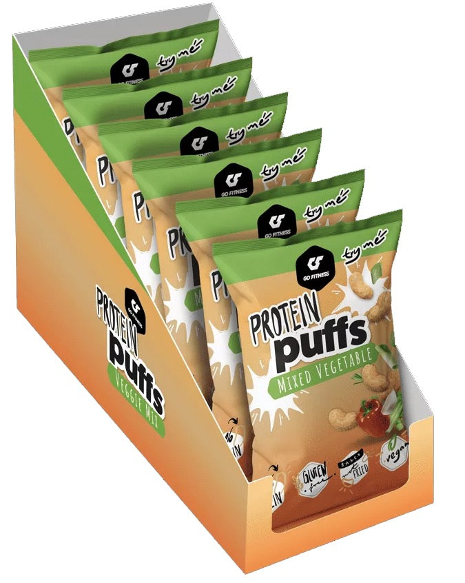 Go Fitness Protein Puffs 6x50g