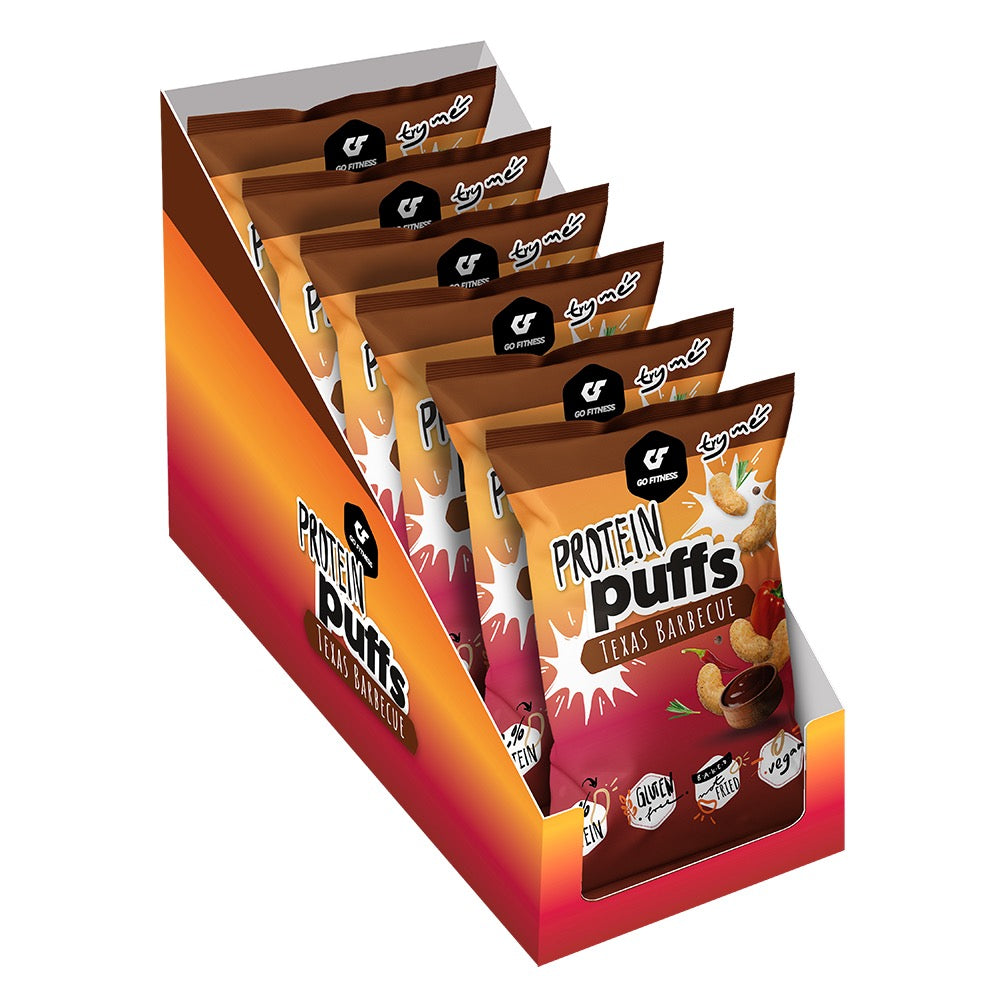 Go Fitness Protein Puffs 6x50g