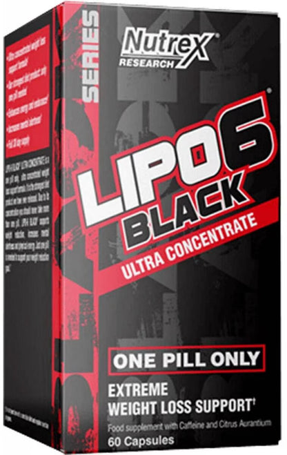 Nutrex Research Lipo 6 Black 120 Kapseln