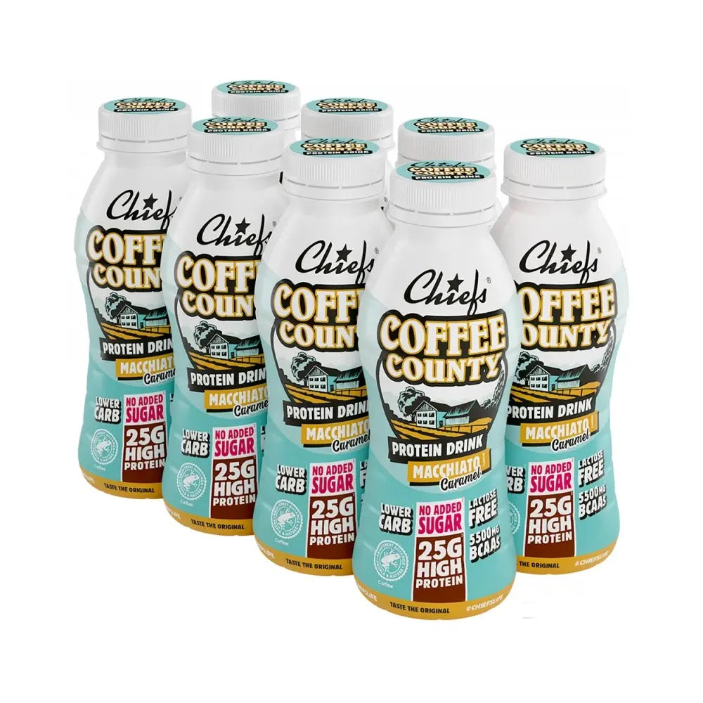 Chiefs Nutrition Milk Protein Drink 8x330ml