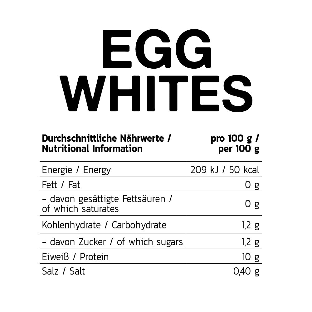 Inlead Nutrition Egg Whites 500ml