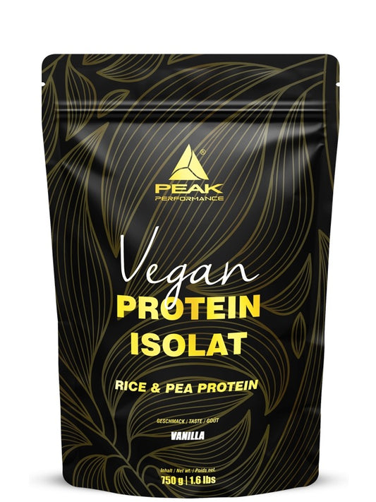 Peak Vegan Protein Isolate 750g Standbeutel