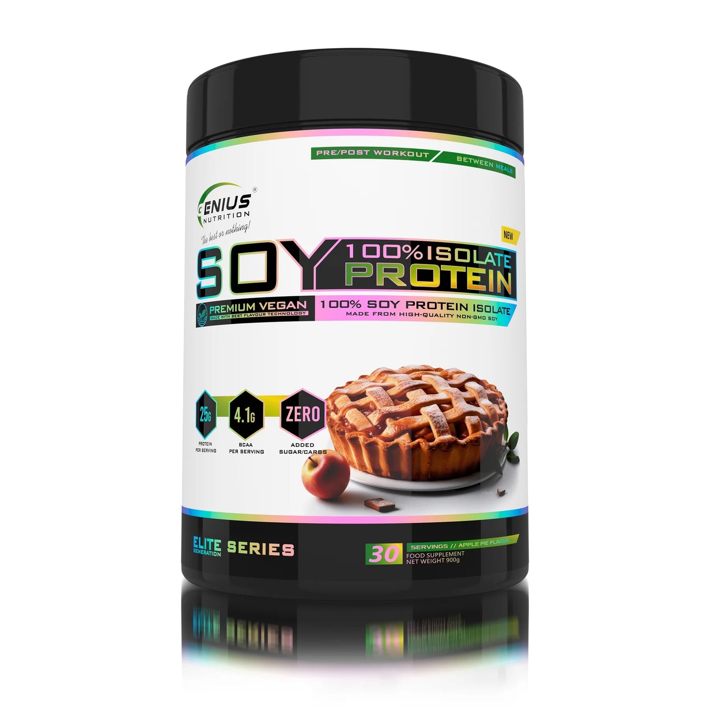 Genius Nutrition Soja Protein Isolat 900g