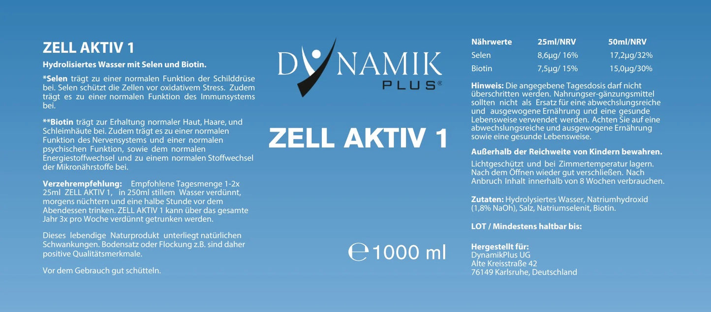 Dynamik Plus Zell Aktiv 1