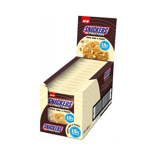 Snickers White High Protein Cookie Box (12x60g)
