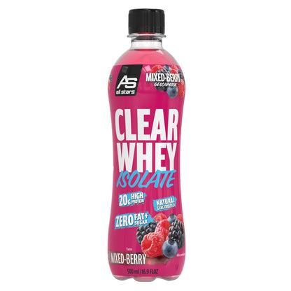 ALL STARS Clear Whey Isolate Drink - 12 Flaschen im Tray (12x500ml)