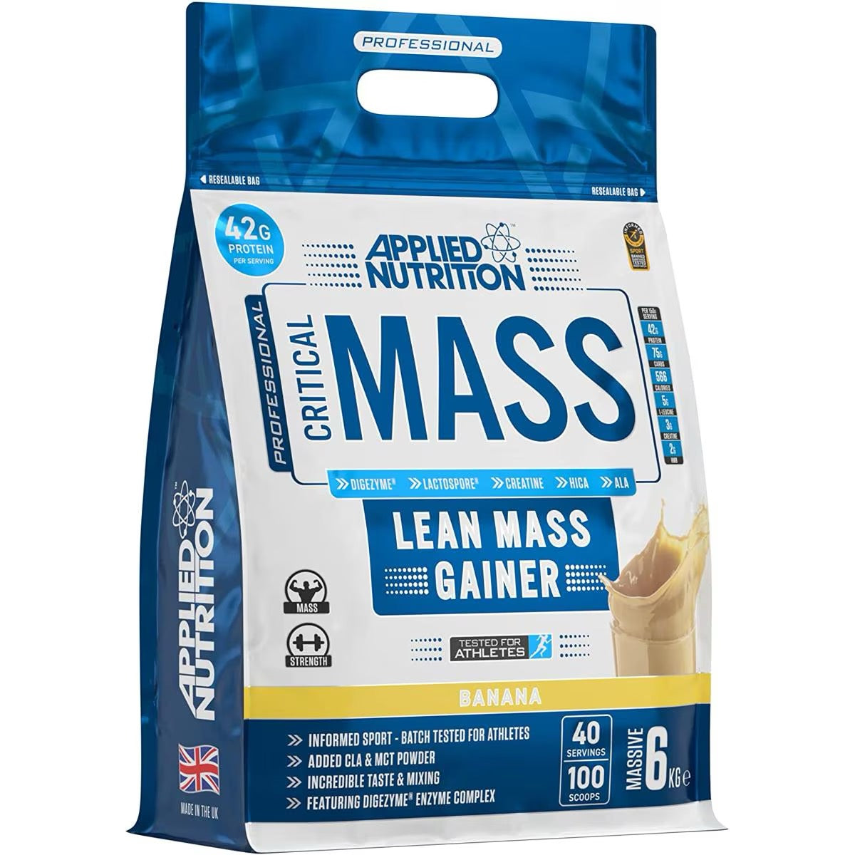 Applied Nutrition Critical Mass Professional 6000g