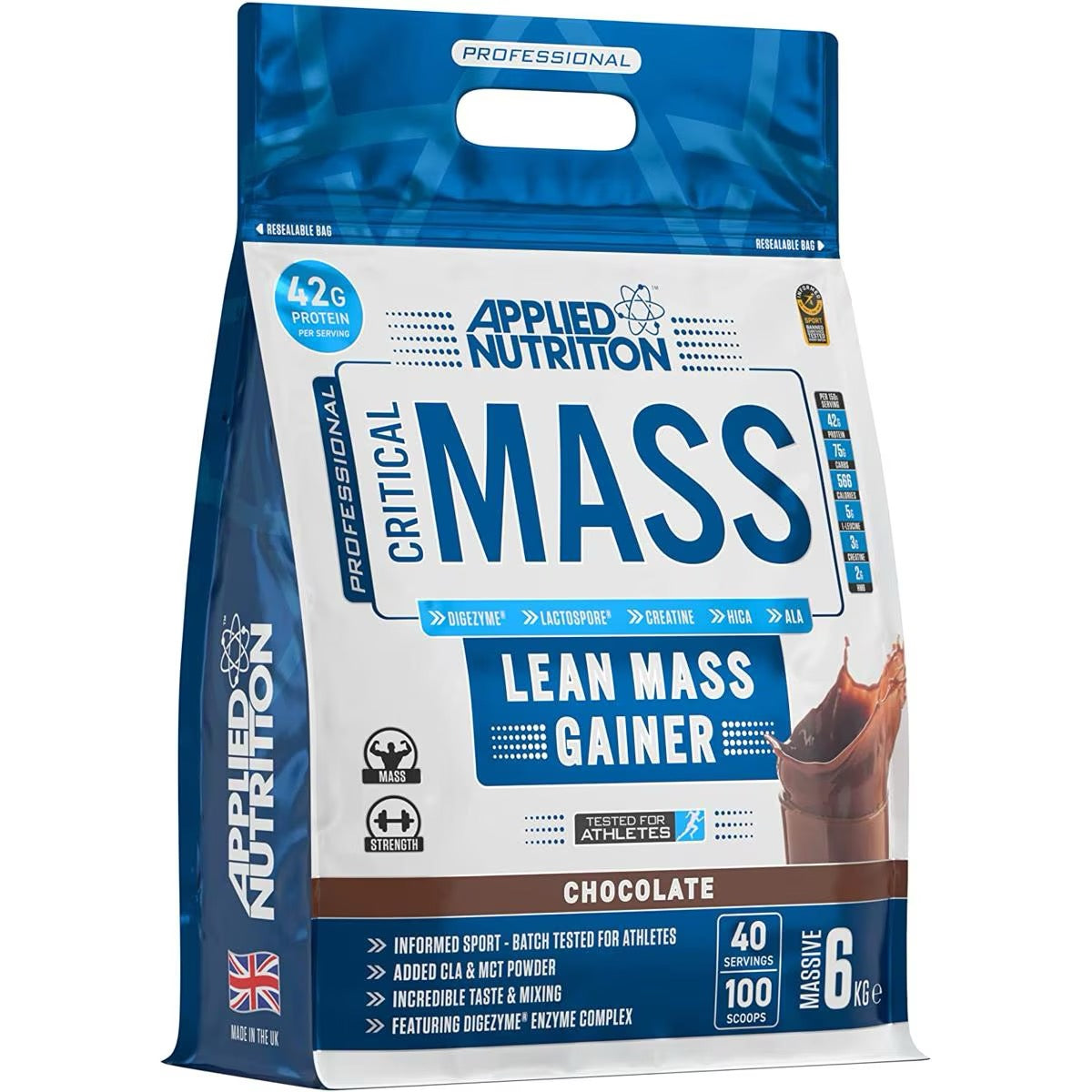 Applied Nutrition Critical Mass Professional 6000g