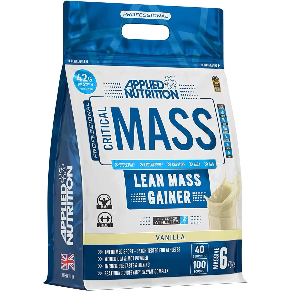 Applied Nutrition Critical Mass Professional 6000g